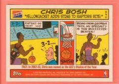 Chris Bosh #21 Basketball Cards 2003 Bazooka Comics Prices