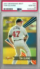 Tom Glavine Baseball Cards 2001 Bowman's Best Prices