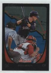 Ryan Braun #175 Baseball Cards 2011 Bowman Prices