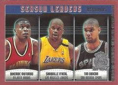 Dikembe Mutombo / Shaquille O'Neal / Tim Duncan Basketball Cards 2000 Topps Tip-Off Prices
