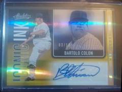 Bartolo Colon #II-BC Baseball Cards 2022 Panini Absolute Iconic Ink Autographs Prices