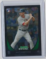 Matt Carpenter #14 Baseball Cards 2011 Bowman Chrome Draft Prices