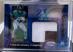 Tank Bigsby [Blue] #FFMS-24 Football Cards 2023 Panini Certified Freshman Fabric Mirror Signatures Prices