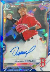 Brainer Bonaci Baseball Cards 2021 Bowman Sapphire Autographs Prices