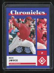 Ben Joyce [Blue] Baseball Cards 2023 Panini Chronicles Prices