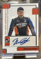 Brennan Poole #SS-BP Racing Cards 2023 Panini Donruss NASCAR Signature Series Prices