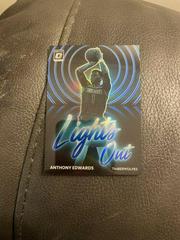 Anthony Edwards [Blue] Basketball Cards 2022 Panini Donruss Optic Lights Out Prices