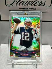 Tom Brady [Camo Refractor] #97 Football Cards 2014 Topps Finest Prices
