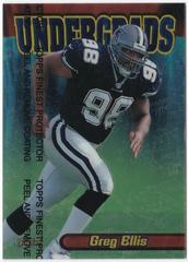 Greg Ellis Football Cards 1998 Topps Finest Undergrads Prices
