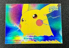 Stormy Seas [Rainbow Foil] Pokemon 2000 Topps Movie Prices