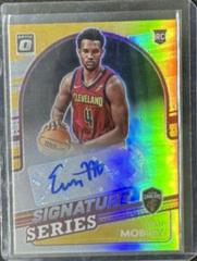 Evan Mobley [Green Wave] Basketball Cards 2021 Panini Donruss Optic Signature Series Prices