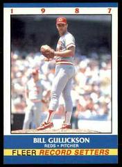 Bill Gullickson Baseball Cards 1987 Fleer Record Setters Prices