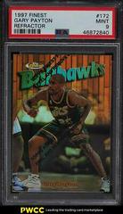 Gary Payton [Refractor w/ Coating] Basketball Cards 1997 Finest Prices