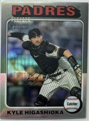 Kyle Higashioka [Silver Refractor] #10 Baseball Cards 2024 Topps Heritage Chrome Prices