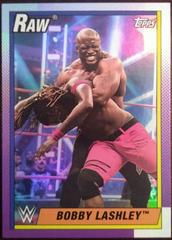 Bobby Lashley [Rainbow Foil] Wrestling Cards 2021 Topps Heritage WWE Prices