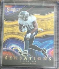 A. J. Brown [Gold] Football Cards 2021 Panini Select Sensations Prices