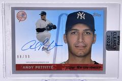 Andy Pettitte Baseball Cards 2022 Topps Clearly Authentic 1955 Reimagining Autographs Prices