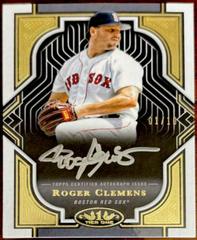 Roger Clemens [Silver Ink] #T1A-RCL Baseball Cards 2023 Topps Tier One Autographs Prices