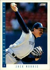 Jack Morris #37 Baseball Cards 1993 Score Prices