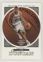 Tim Duncan #70 Basketball Cards 2003 Upper Deck Standing O Prices