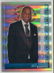 Jay Z [Chrome Refractor] #151 Basketball Cards 2005 Bowman Prices