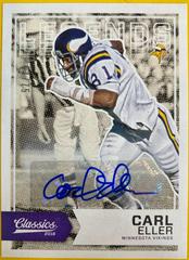 Carl Eller [Autograph] #110 Football Cards 2016 Panini Classics Prices