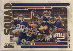 New York Giants #S12 Football Cards 2022 Panini Score Squad Prices
