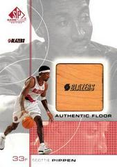 Scottie Pippen #SP Basketball Cards 2000 SP Game Floor Authentic Floor Prices