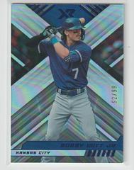 Bobby Witt Jr. [Blue] #1 Baseball Cards 2023 Panini Chronicles XR Prices