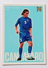 Fabio Cannavaro Soccer Cards 2017 Panini Nobility Prices