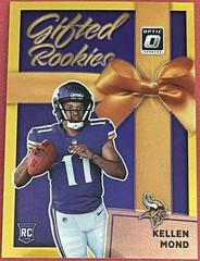 Kellen Mond [Gold] #GR-19 Football Cards 2021 Panini Donruss Optic Gifted Rookies Prices