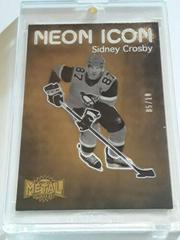 Sidney Crosby [Gold] Hockey Cards 2021 Skybox Metal Universe Neon Icon Prices
