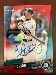 Ichiro [Red Refractor] #FA-I Baseball Cards 2019 Topps Finest Autographs Prices