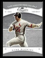 Mark McGwire [Timeless Tributes] Baseball Cards 2001 Donruss Classics Prices