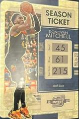 Donovan Mitchell [Gold] #83 Basketball Cards 2021 Panini Contenders Optic Prices