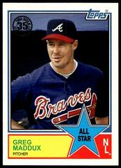 Greg Maddux #54 Baseball Cards 2018 Topps 1983 Baseball All Stars Prices