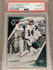 Sam Darnold [White Shimmer] Football Cards 2019 Panini Phoenix Prices