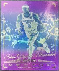 Shai Gilgeous-Alexander [Purple] #1 Basketball Cards 2023 Panini Recon Vector Prices