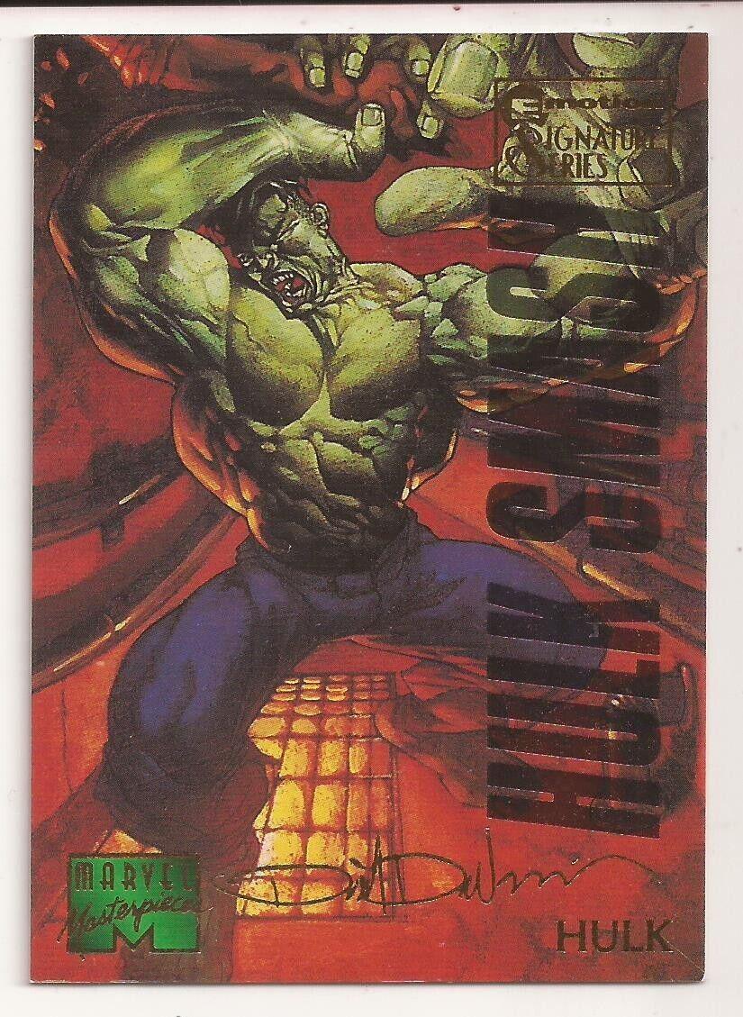 Hulk [Emotion Signature] #40 Marvel 1995 Masterpieces