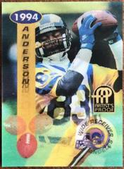 Flipper Anderson [Artist's Proof] #3 Football Cards 1994 Sportflics Prices