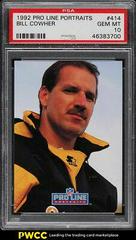 Bill Cowher Football Cards 1992 Pro Line Portraits Prices