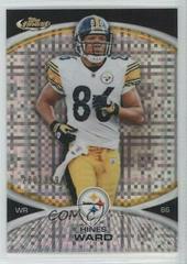 Hines Ward [Xfractor] #5 Football Cards 2010 Topps Finest Prices