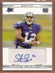 Steve Smith [Autograph] Football Cards 2007 Topps Performance Prices