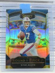 Josh Allen [Prizm] #RS-6 Football Cards 2018 Panini Select Rookie Selections Prices