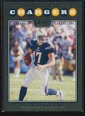 Philip Rivers [Black] #35 Football Cards 2008 Topps Prices