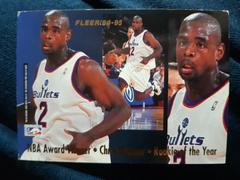 Chris Webber #1 Basketball Cards 1994 Fleer Award Winners Prices
