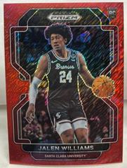 Jalen Williams [Red Shimmer] #84 Basketball Cards 2022 Panini Prizm Draft Picks Prices