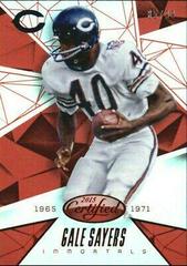 Gale Sayers [Mirror Red] #110 Football Cards 2015 Panini Certified Prices