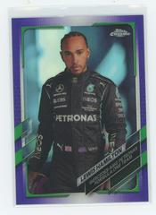 Lewis Hamilton [Purple Green] #1 Racing Cards 2021 Topps Chrome Formula 1 Prices