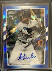 Akil Baddoo #RA-ABA Baseball Cards 2021 Topps Chrome Update Sapphire Rookie Autographs Prices